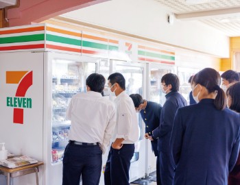 コンビニ自販機設置